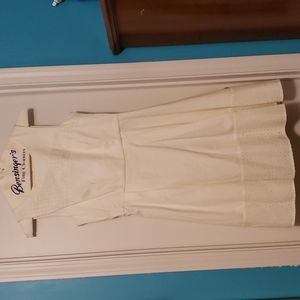 White Calvin klein dress